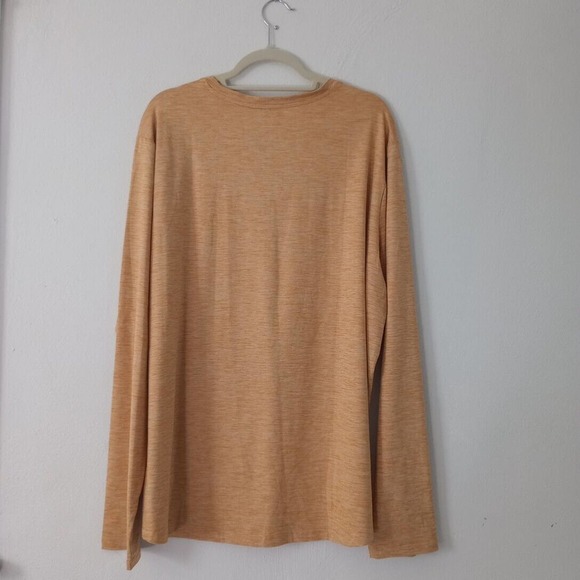 All in Motion Athletic Top Mens XXL Gold Soft Stretch Odor Resist Quick Dry - Picture 4 of 4